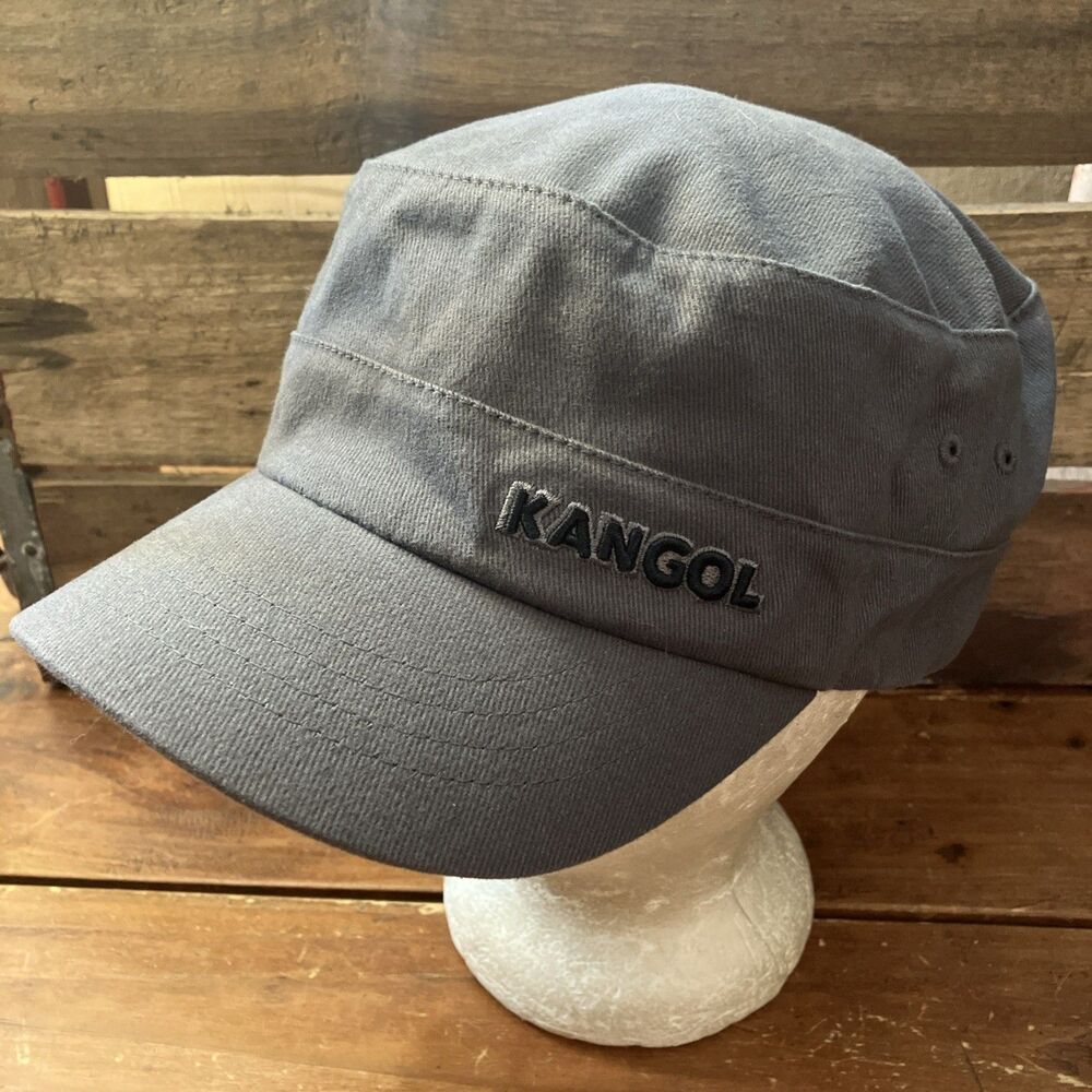 Kangol Cotton Twill Army Cap Men’s L/XL Green Flexfit Military Hat